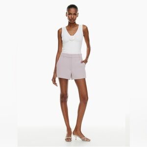 Wilfred Lilac High Waist Shorts